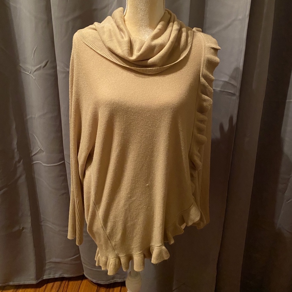 Flirty Ruffled Sweater by New Directions- NWT